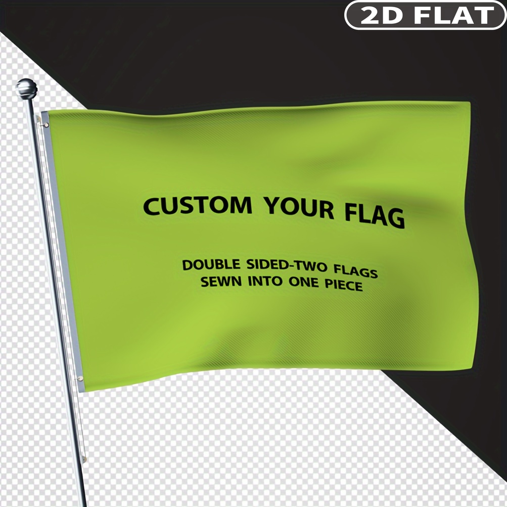 Eve Party - 2D FLAT Custom Double-Sided Flags with