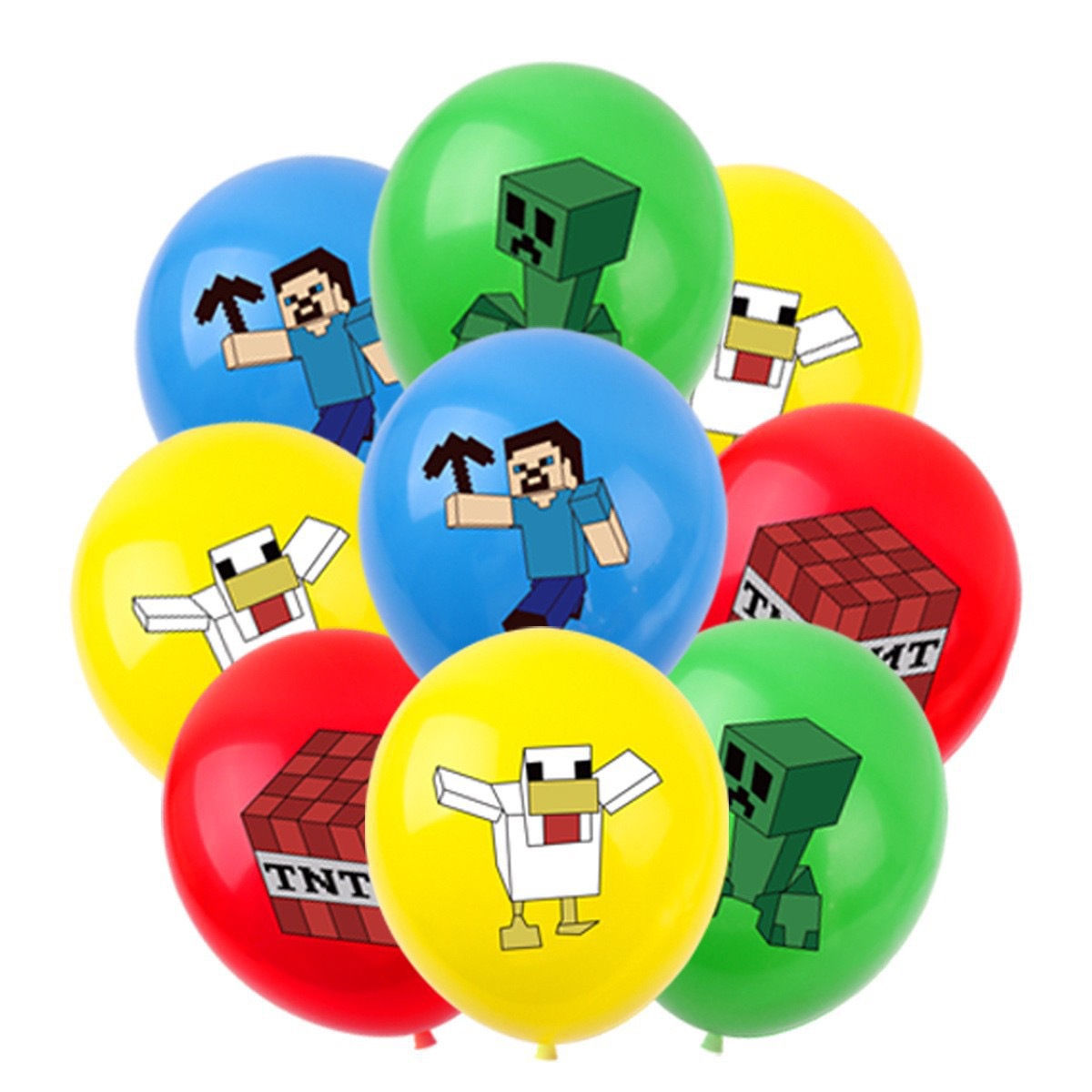 Supply Event - 50/100pcs for Minecrafte Pixel Balloon Anime
