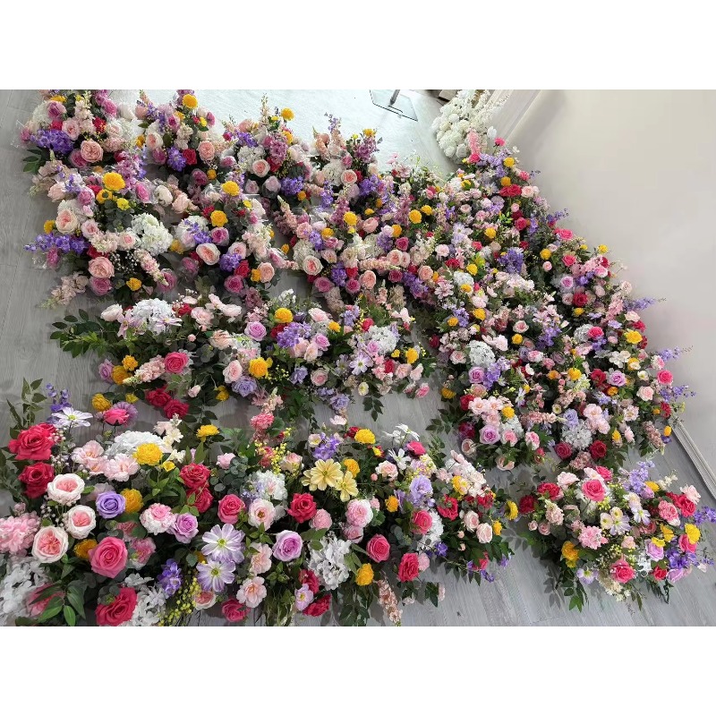 White and green floral strips, - Dessert Table Backdrop review and price