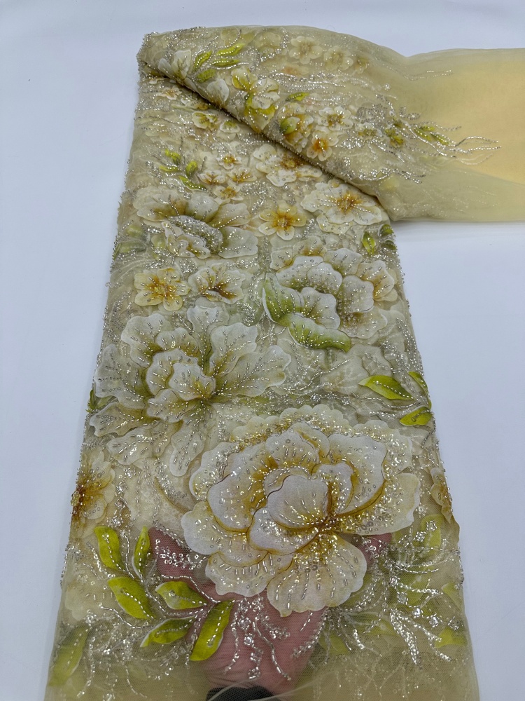 French Mesh Beaded Lace Fabric - Glitter Tablecloth review and price