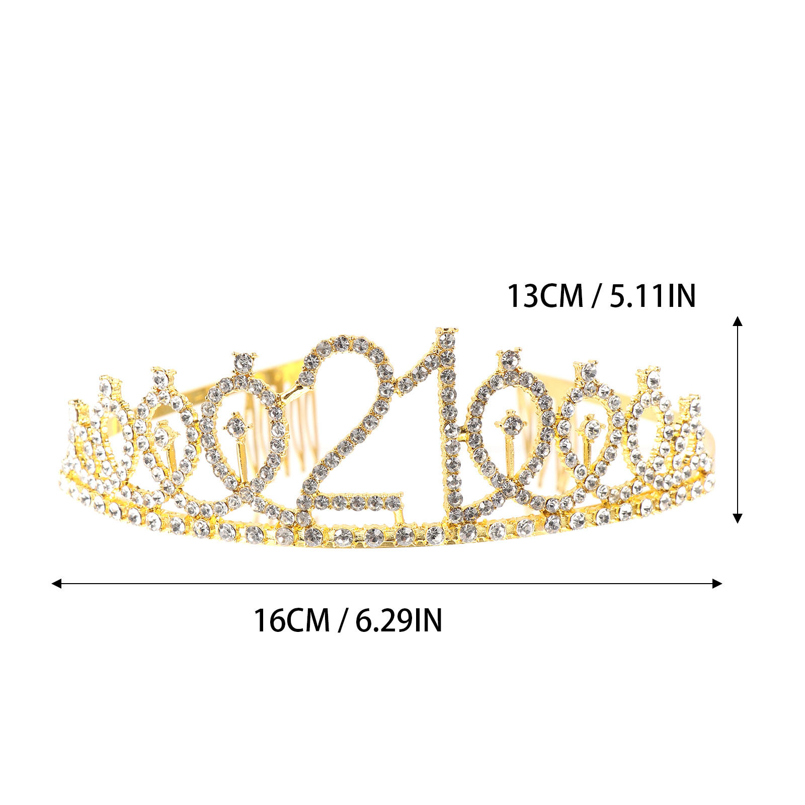 1Set Glitter Birthday Crown Go - Birthday Sash Glitter review and price