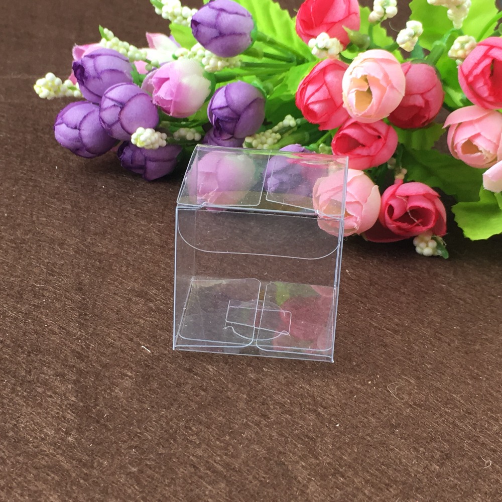 50pcs 9*9*9cm clear plastic pv - Event Party Box review and price