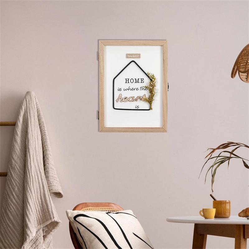 Key Holder Wall Mount Key Box  - Flower Wall Panel review and price