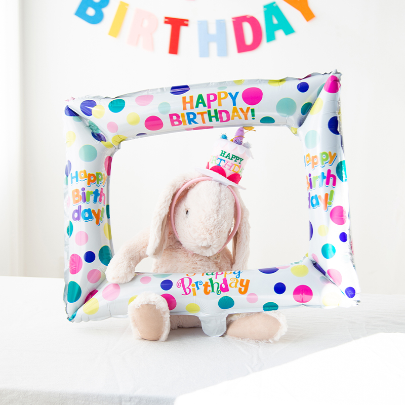 Photo Frame Ballons Children's - Photo Booth Frame review and price