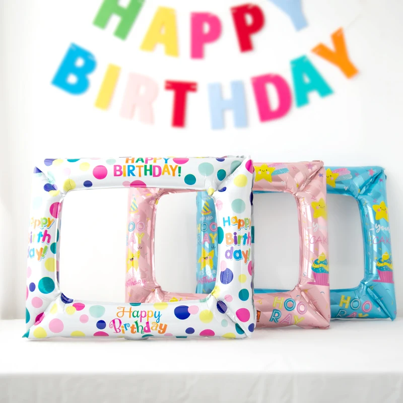 Photo Frame Ballons Children's - Photo Booth Frame review and price