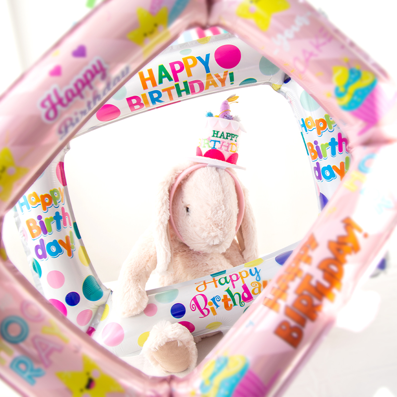 Photo Frame Ballons Children's - Photo Booth Frame review and price