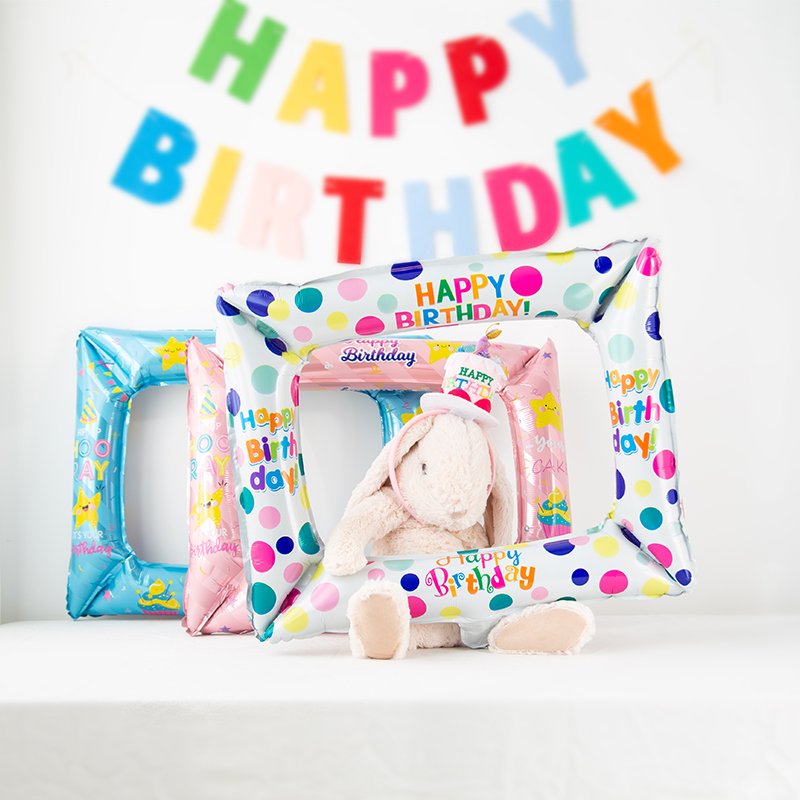 Photo Frame Ballons Children's - Photo Booth Frame review and price