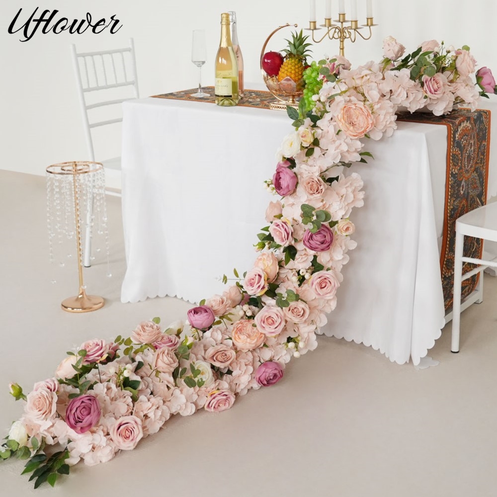 Uflower 200cm Pink Rose Hydran - Flower Wall Panel review and price