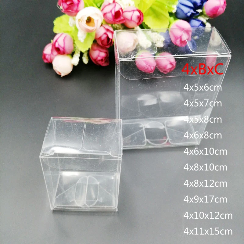 50pcs 4xBxC Rectangle Transpar - Event Party Box review and price