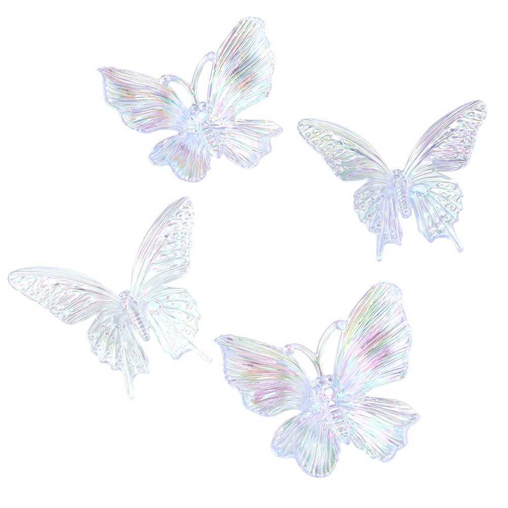 5pcs Acrylic Butterfly Gradien - Event Suppliers review and price