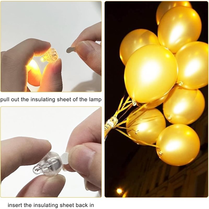 ABLN-Balloon Lights Pack Of 10 - Led Balloon Light review and price