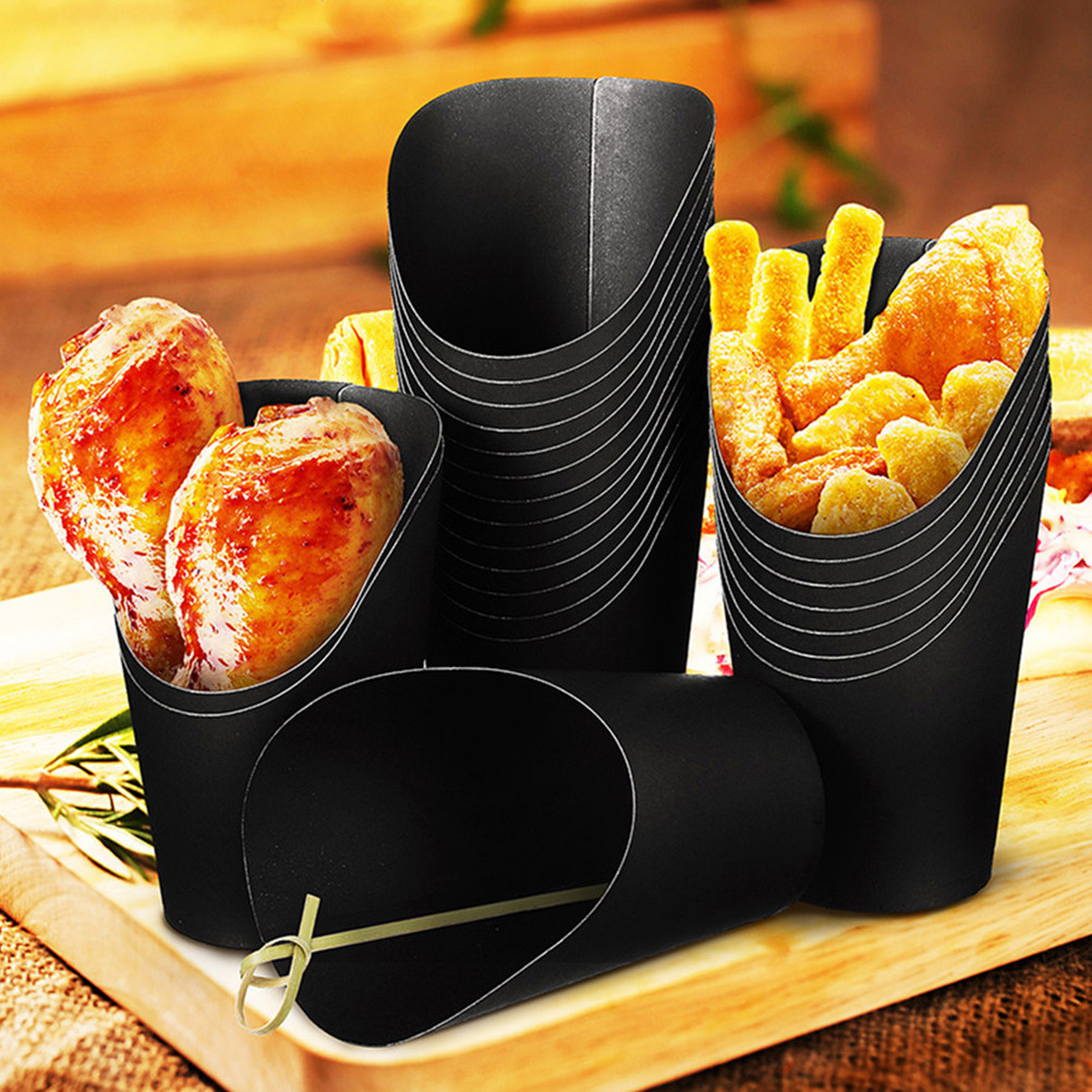 50Pcs Kraft Paper French Fry C - Plastic Cup 50Pcs review and price