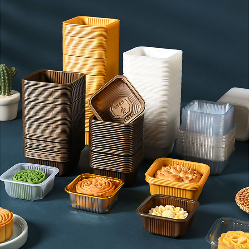 100pcs Mooncake Plastic Tray P - Event Party Box review and price