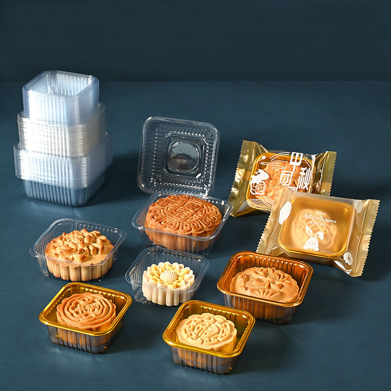 100pcs Mooncake Plastic Tray P - Event Party Box review and price