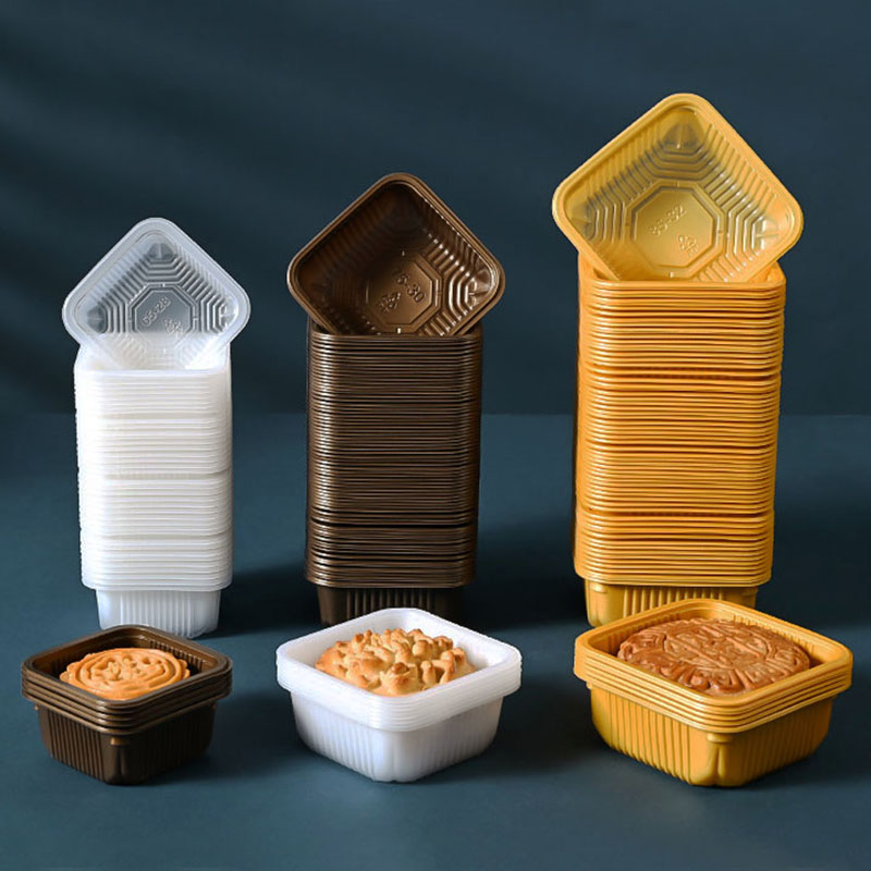 100pcs Mooncake Plastic Tray P - Event Party Box review and price
