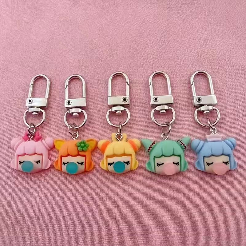 5pcs resin girl keychain, suit - Event Party review and price
