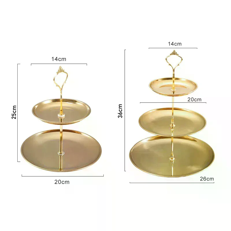 /PFU/Silver 2/3-Tier Cake Stan - Cupcake Stand Tier review and price