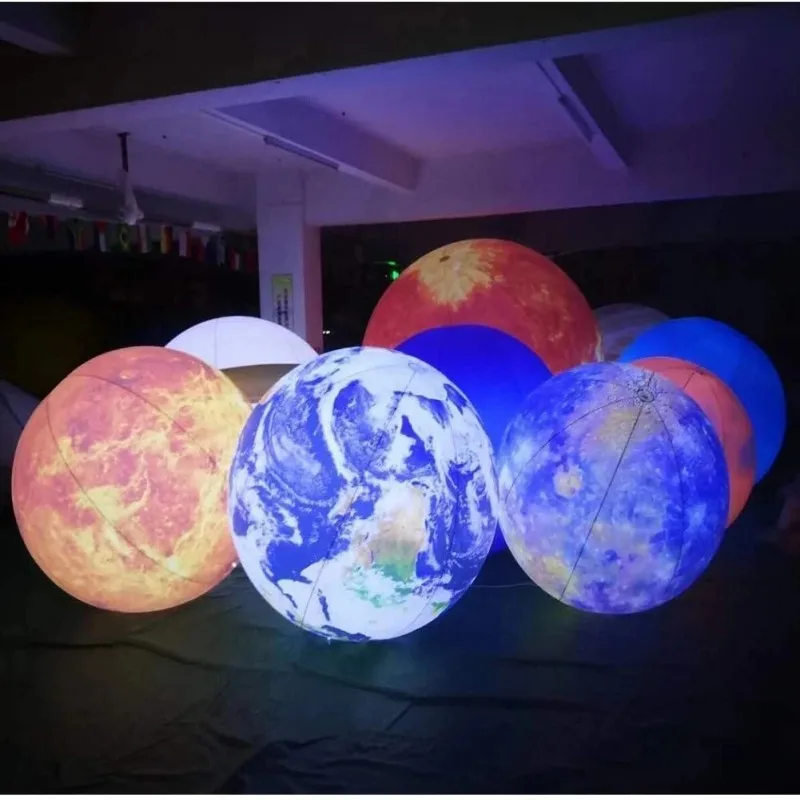 Giant Inflatable Blue Moon Bal - Led Balloon Light review and price