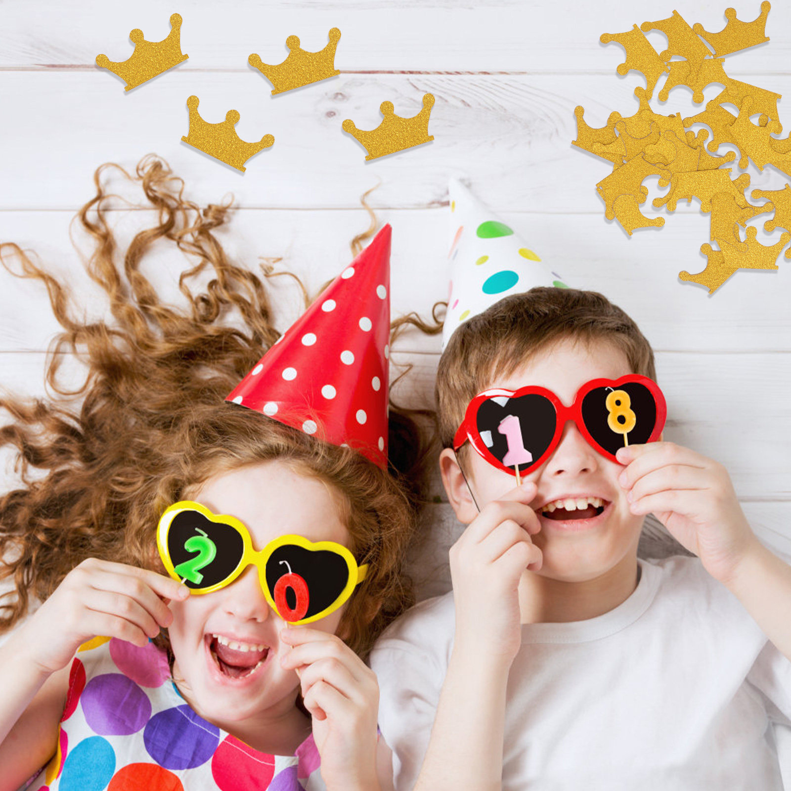 200Pcs Double Sided Crown Conf - Papercraft Supply Confetti review and price