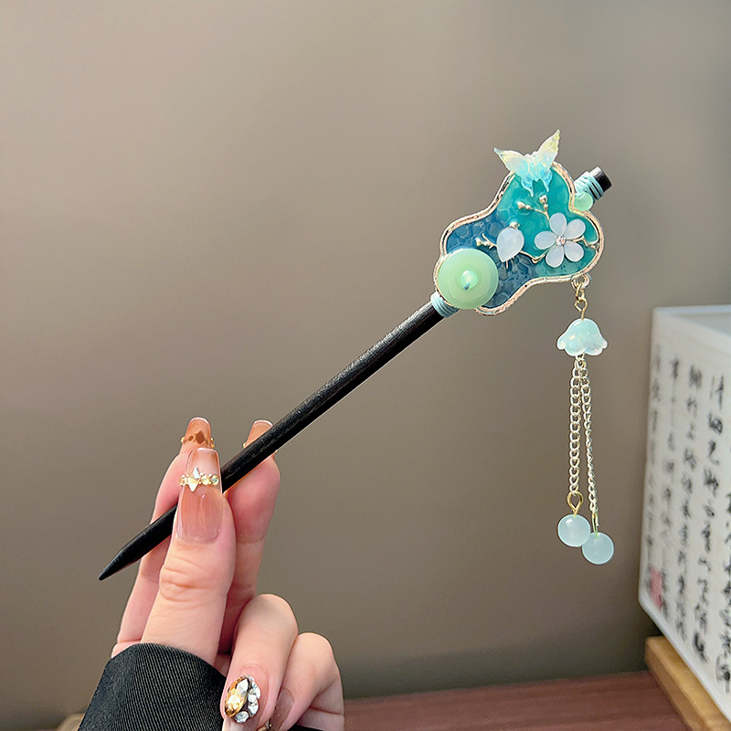 Classic Tassel Hair Stick Blac - Event Suppliers review and price