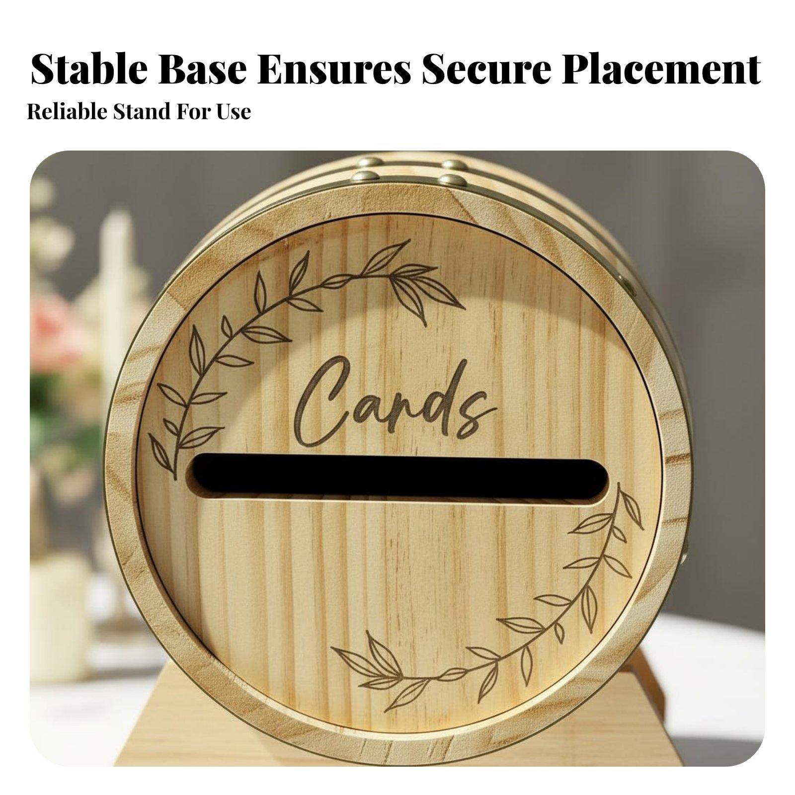 Rustic Solid Wood Card Box Bar - Event Party Box review and price